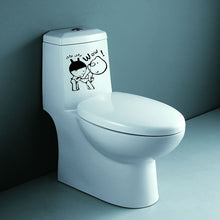 Load image into Gallery viewer, Funny Bathroom Decor Stickers