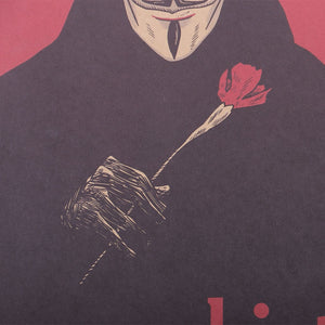 Vendetta Kraft Paper Poster