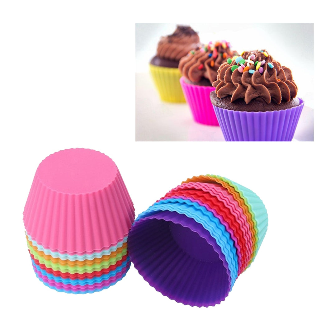 Round Shaped Silicon Cake Baking Cup