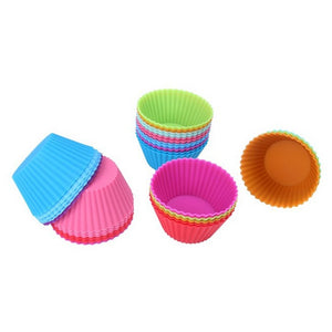 Round Shaped Silicon Cake Baking Cup