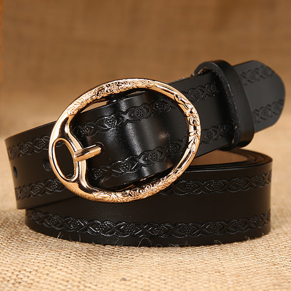 Genuine Leather Waist Strap Belt