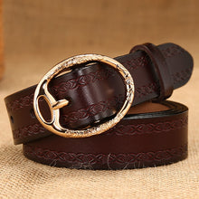 Load image into Gallery viewer, Genuine Leather Waist Strap Belt