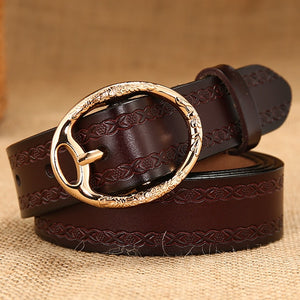 Genuine Leather Waist Strap Belt