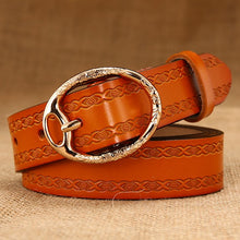 Load image into Gallery viewer, Genuine Leather Waist Strap Belt