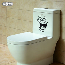 Load image into Gallery viewer, Smile Face Toilet Stickers