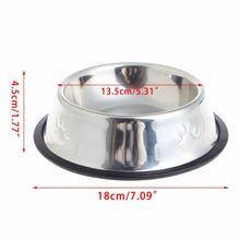 Load image into Gallery viewer, Stainless Steel Food Bowl