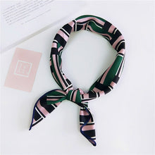 Load image into Gallery viewer, Square Satin Scarf