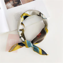 Load image into Gallery viewer, Square Scarf Hair Tie