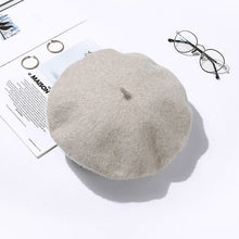 Load image into Gallery viewer, Pure Wool Felt Beret