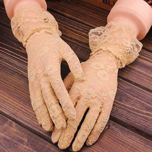 vintage Sun Protection Gloves