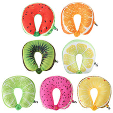 Load image into Gallery viewer, Fruit U Shaped Travel Pillow