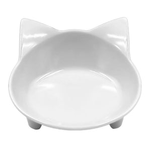 Cat-shaped Pet Bowl