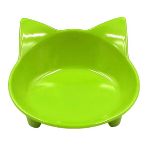 Cat-shaped Pet Bowl