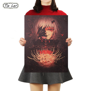 Tokyo Ghoul Animation Poster Wall Stickers