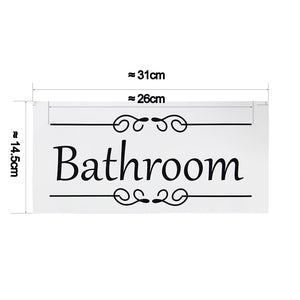 Vintage Wall Bathroom Sticker