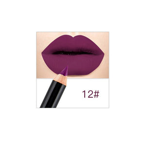 Waterproof Lip Liner Pencil Set