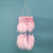 Load image into Gallery viewer, Handmade Girls Pink LED Dreamcatcher