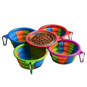 Colorful Outdoor Feeding Bowl