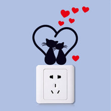 Load image into Gallery viewer, Lovely Cat Light Switch Wall Stickers