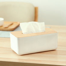 Load image into Gallery viewer, Wooden Tissue Box