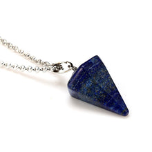 Load image into Gallery viewer, Energy Healing Cut Gemstones Necklace