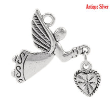 Load image into Gallery viewer, Angel Antique Charm Pendants