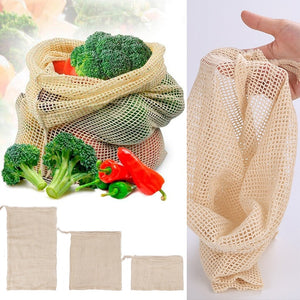 Washable Vegetable Cotton Bags