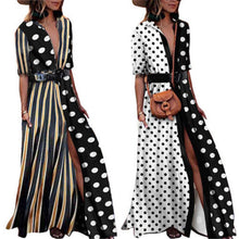 Load image into Gallery viewer, Vintage Polka Dot Print Dress