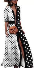 Load image into Gallery viewer, Vintage Polka Dot Print Dress