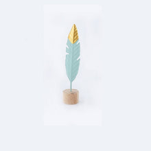 Load image into Gallery viewer, Feather Wooden Base Miniature