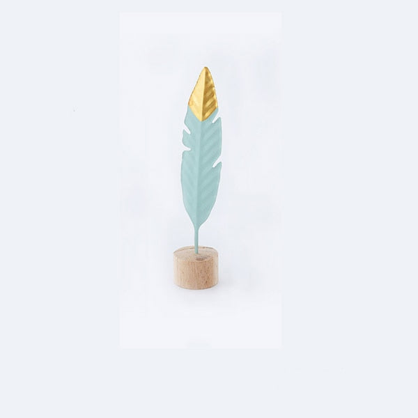 Feather Wooden Base Miniature