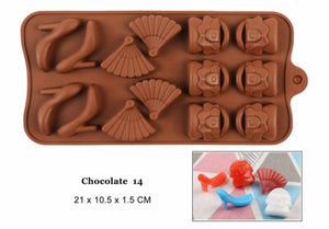 29 Shapes Chocolate baking Tools