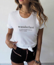 Load image into Gallery viewer, Wanderlust Definition T Shirt