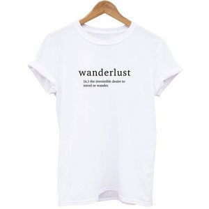 Wanderlust Definition T Shirt