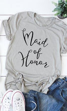 Load image into Gallery viewer, Bride Maid Of Honor t-shirt
