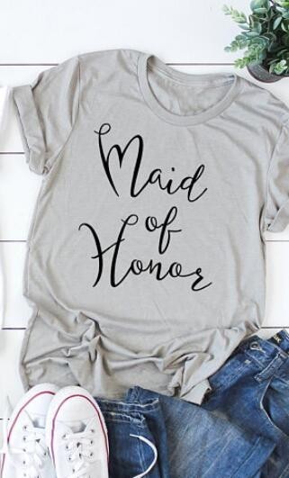Bride Maid Of Honor t-shirt