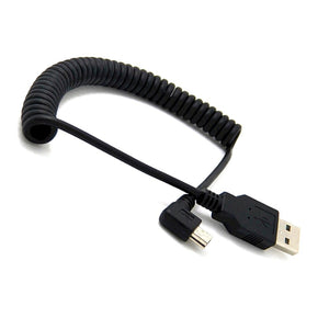 Male Spiral Coiled Cable