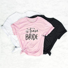 Load image into Gallery viewer, Team Bride Couple t-shirt