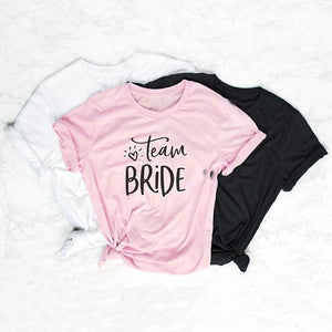 Team Bride Couple t-shirt