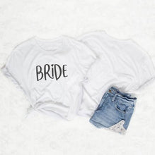 Load image into Gallery viewer, Team Bride Couple t-shirt