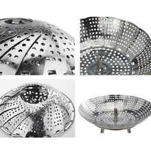 Load image into Gallery viewer, Stainless Steel Steaming Food Basket
