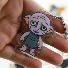 Load image into Gallery viewer, 3D Harry Potter Key Chain