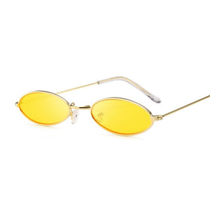 Retro Small Oval Sunglasses
