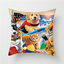 Load image into Gallery viewer, Pets World Cushion Cover
