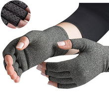 Load image into Gallery viewer, Anti Skid Compression Gloves