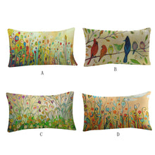 Load image into Gallery viewer, Flower Printing Decorative Pillowcases