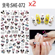 Load image into Gallery viewer, 12 Sheets Water Decal Nail Art