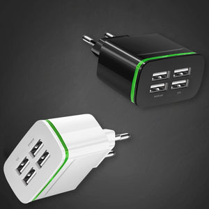 4 Ports USB Wall Charger