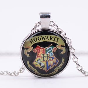 1Pcs New Arrival Movie Harri Potter Key Chain Alloy Deathly Hallows Key Ring Potter Figure Kids Gift