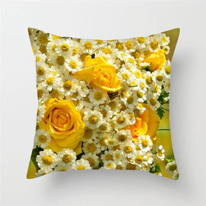 Home Decor Sun Flower Cushion Covers